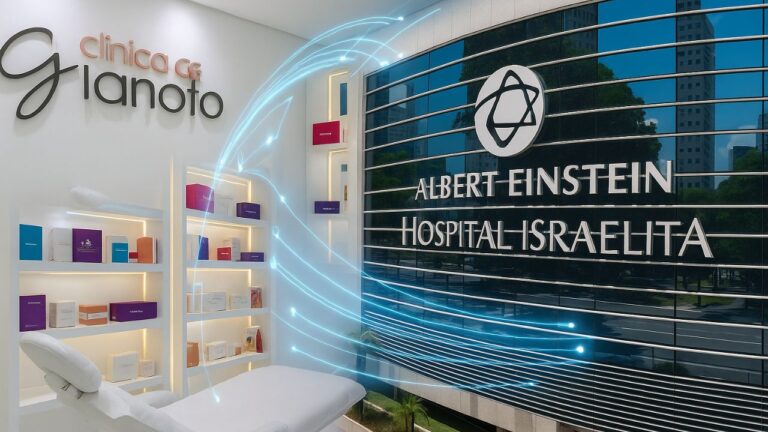 A Excelência dos Laboratórios Albert Einstein à Disposição dos Pacientes da Clínica Gioanoto do Dr. Luiz Teixeira da Silva Junior﻿